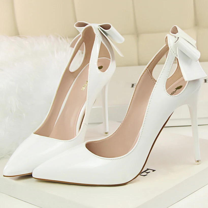 Новинка 2021 года Роскошные женские свадебные туфли-лодочки на высоком каблуке 10