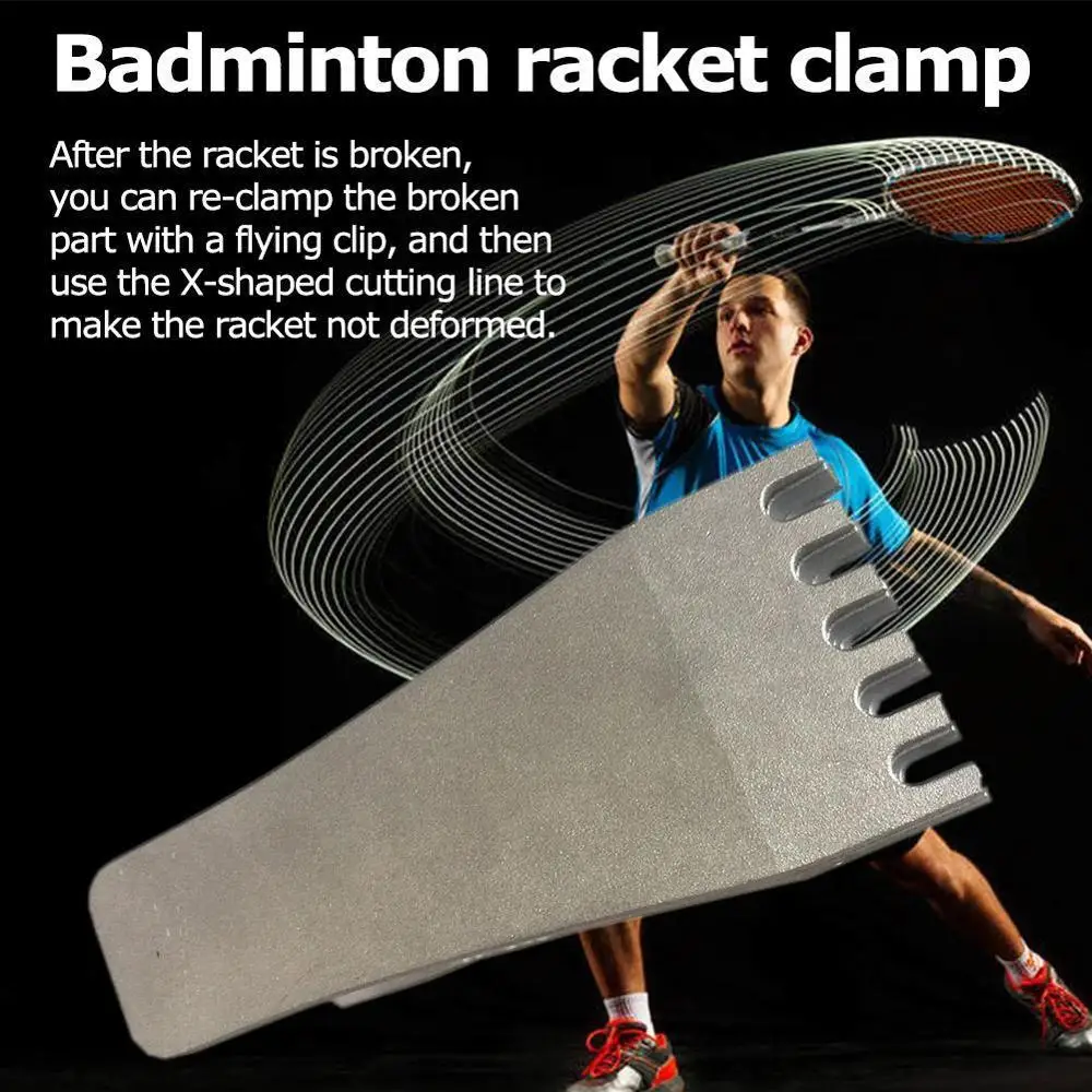 Badminton Racket Stringing Clip Wire Drawing Machine Clamp Flying Tennis Tools Tool Accessories T1Y5 | Спорт и развлечения