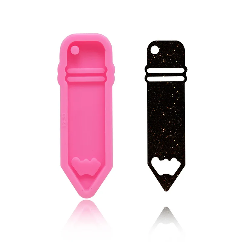 DIY УФ-форма для литья под давлением карандаш цепочка ключей эпоксидная смола