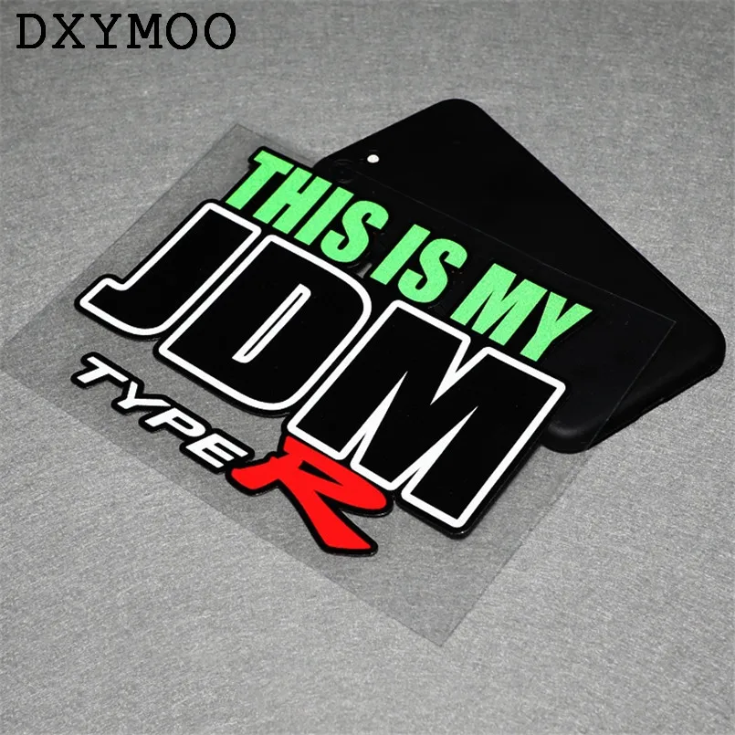 Это MY JDM Тип R Автомобильная наклейка s HF hellafпышная Наклейка на окно наклейки 15x11 см