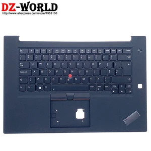 repaint shell palmrest upper case with uk english backlit keyboard for lenovo thinkpad p1 gen2 x1 extreme 2nd laptop 02xr013 free global shipping