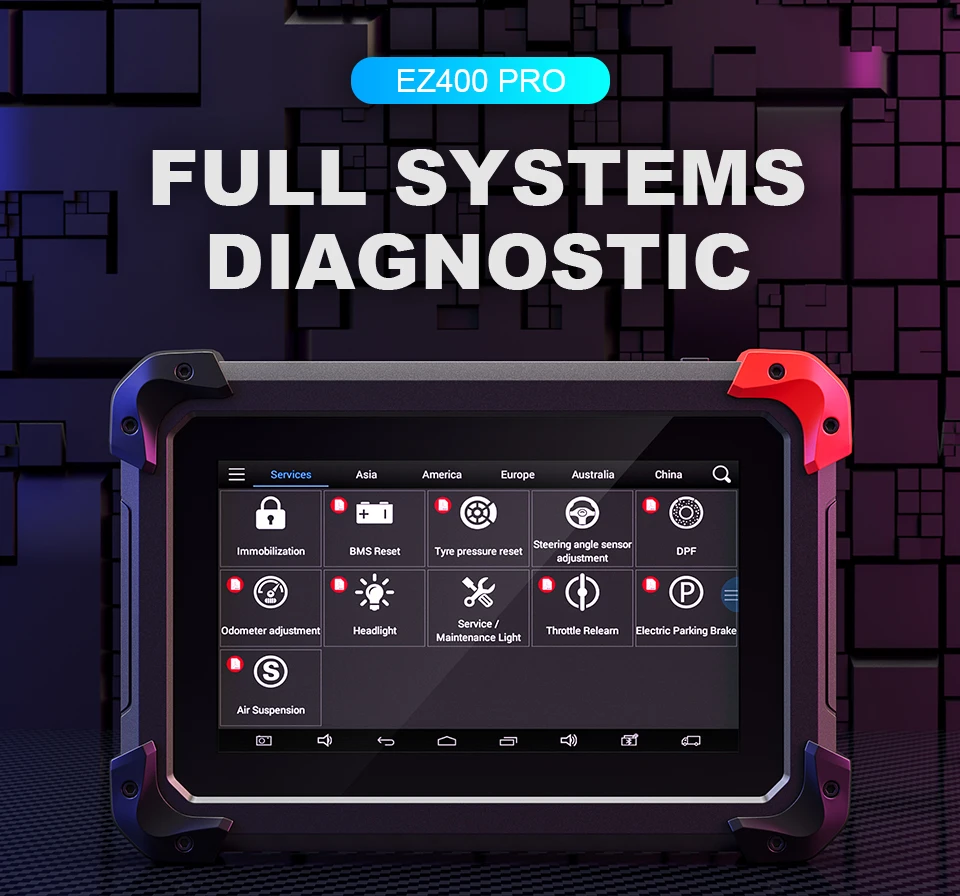 Оригинальный программатор ключей XTOOL EZ400 PRO с Wi Fi + полная система Corrention