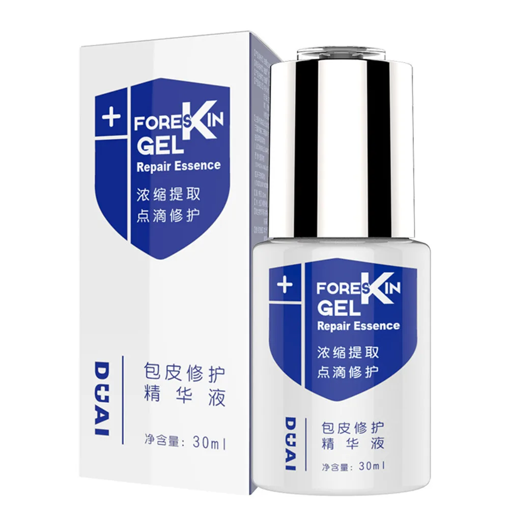 30 мл Мужской без рук с крайней плотью сопротивление коррекции маслом Гель Алоэ