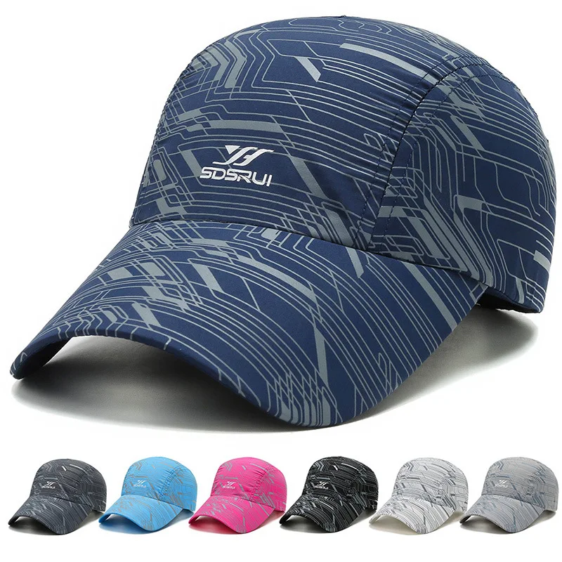 Quick Drying Breathable Ultra-Thin Women Men's Baseball Cap 1