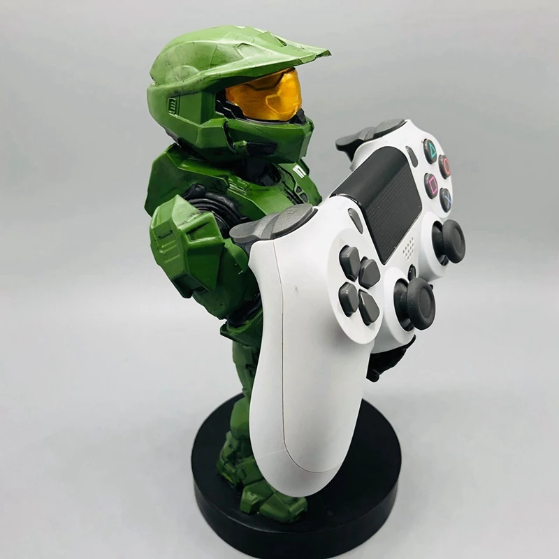 Green Soldier Mobile Phone Stand Armor Knight Robot Watch Drag Gamepad Remote Control Holder | Мобильные телефоны и