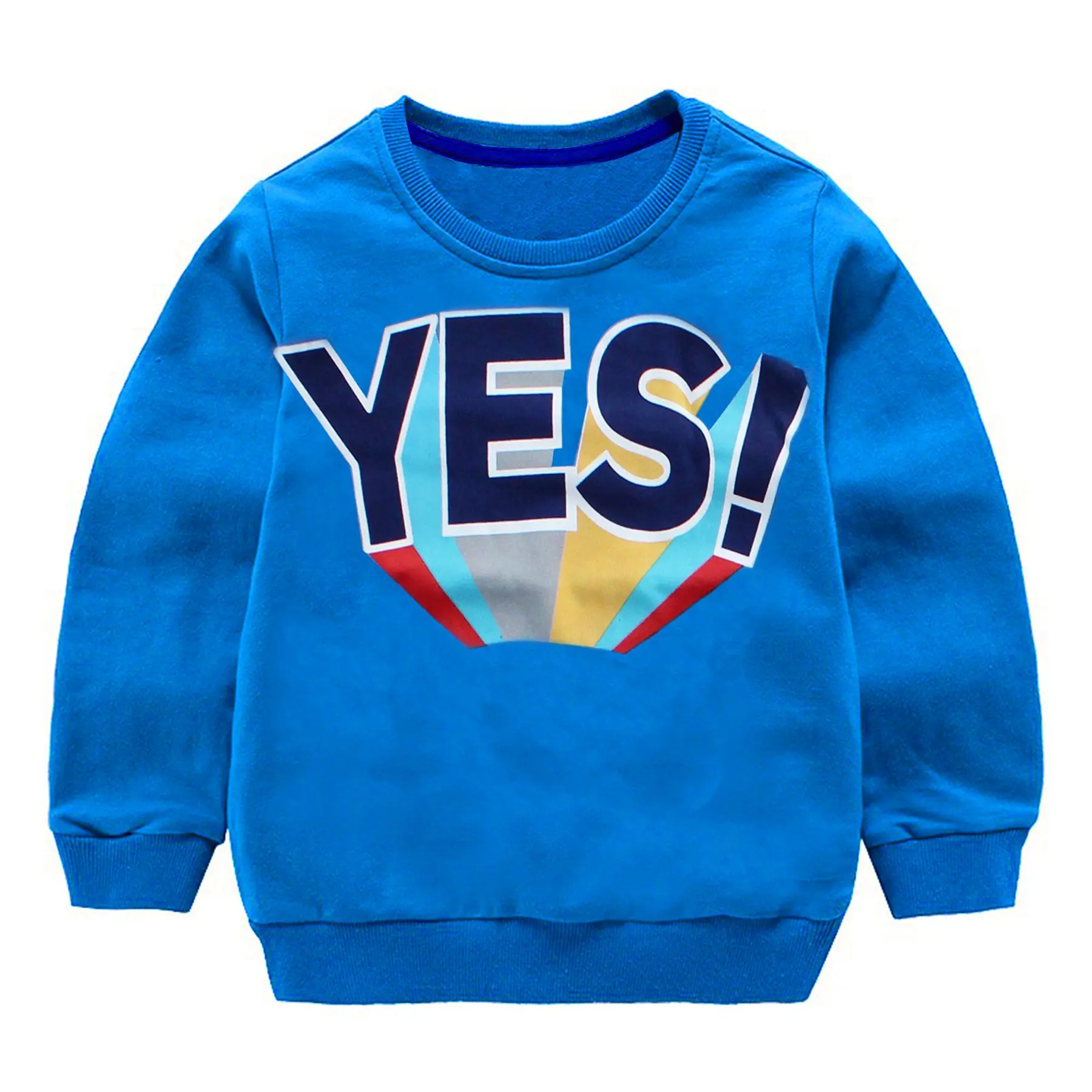

Blue Yes Printed Men 'S Sweat