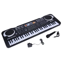 abuo mq 61 keys digital music electronic keyboard key board electric piano children gift eu plug