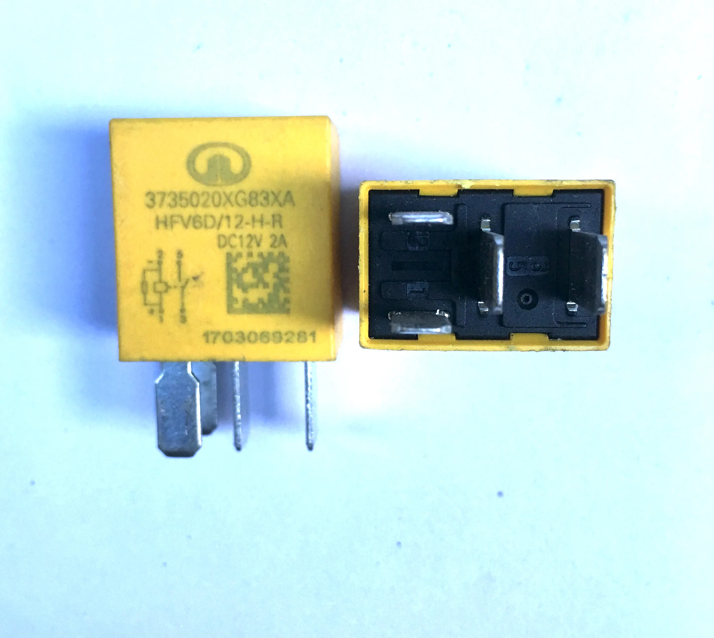 

1PC 3735020XG83XA For Great Wall Haval fog lamp light car relay HFV6D/12-H-R DC12V