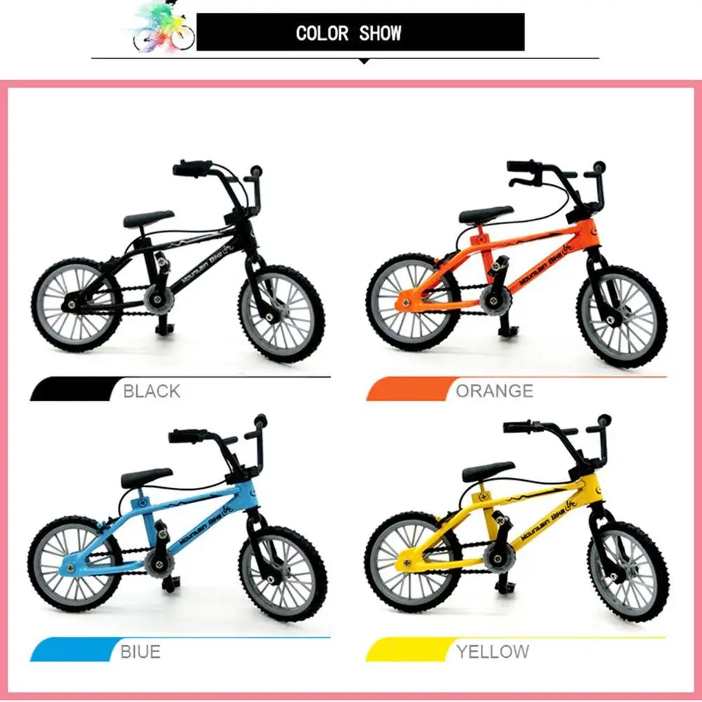 

Novelty Toys Finger BMX Bike Toys for Boys Alloy Bicycle Model Diecast Metal Mountain Bike Simulation Collection Toys Kids Gifts