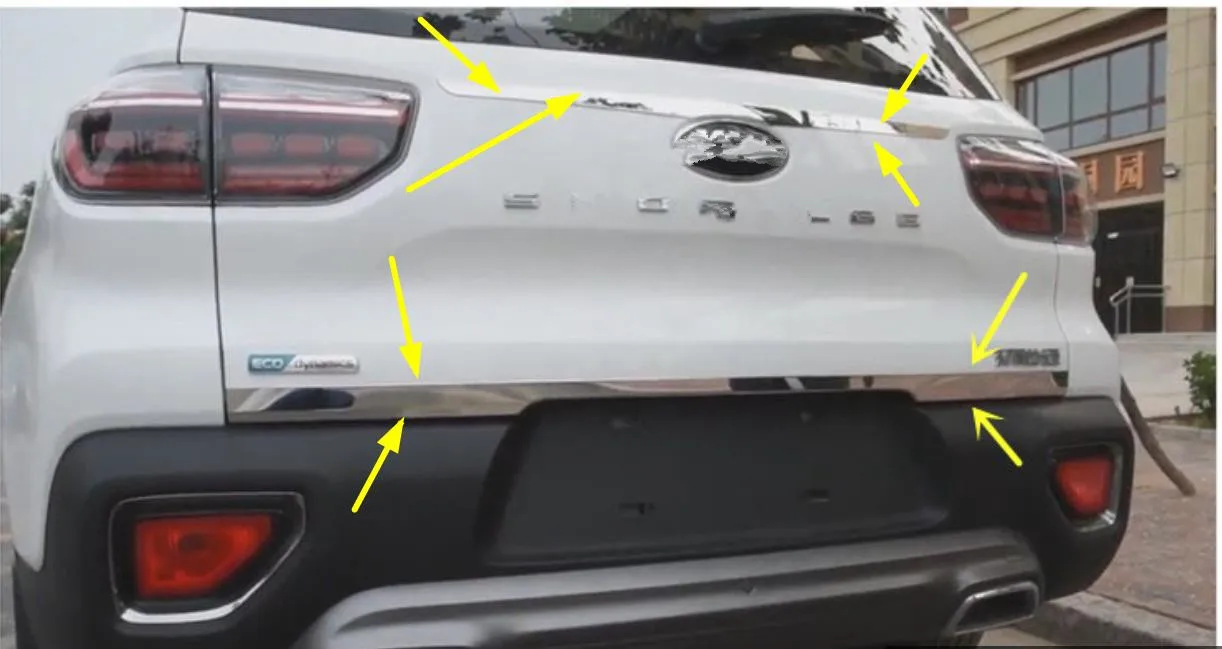 Высококачественная Задняя Крышка багажника из нержавеющей стали для KIA SportageR 2018