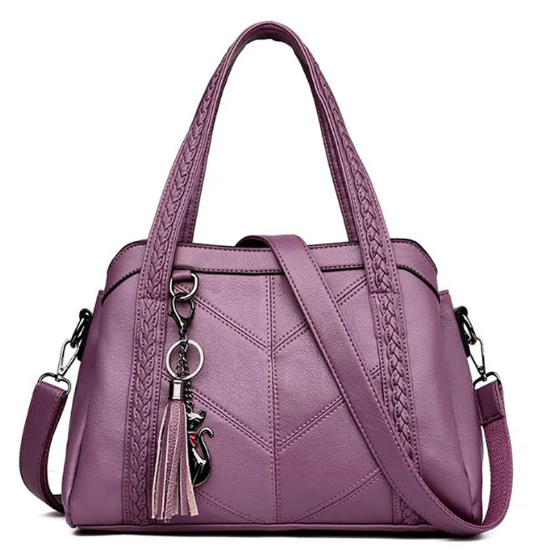 

Women Crossbody Bags Casual Bag Soft PU Leather Fashion Elegant Handbag Shoulder Bags Messenger Bag Female Big Tote