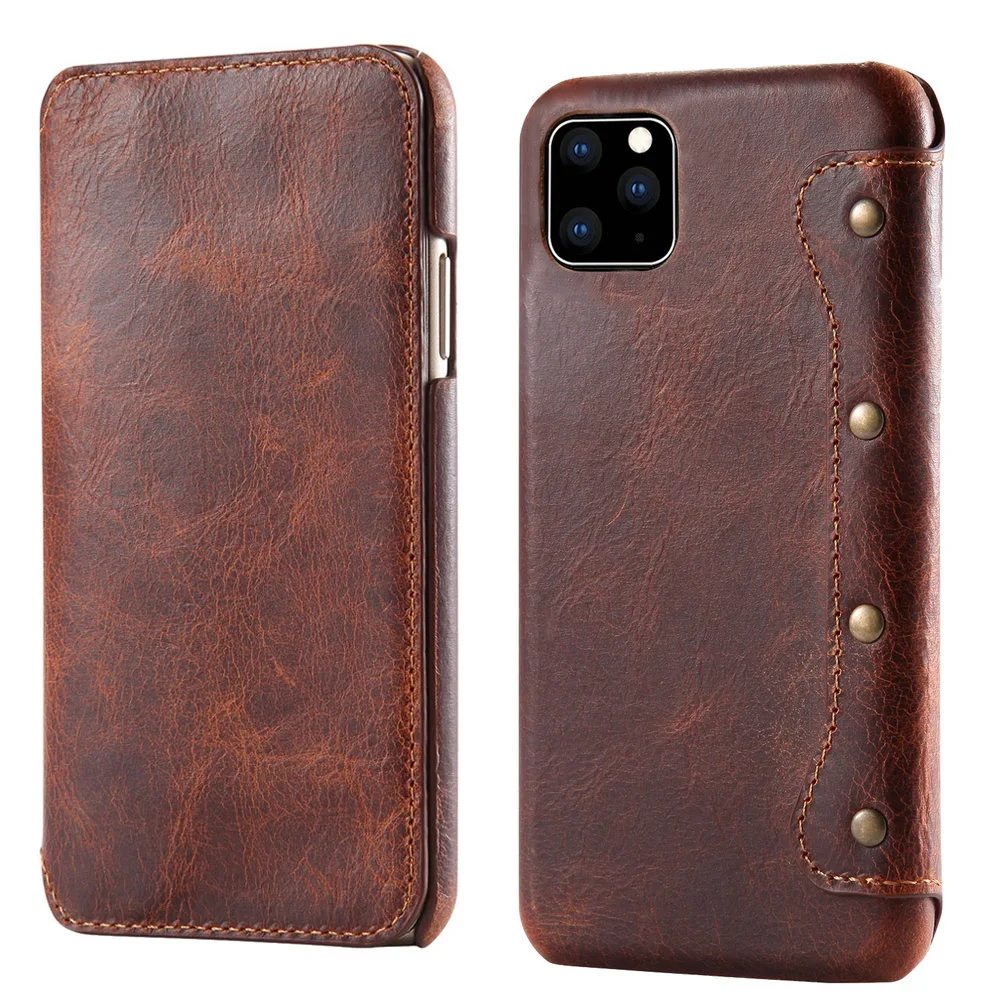 Кошелек из натуральной кожи для нового iPhone 11 Pro Max Coque iPhone 11Pro чехол откидная крышка для iPhone 11 чехол iPhone11 Pro Max Fundas