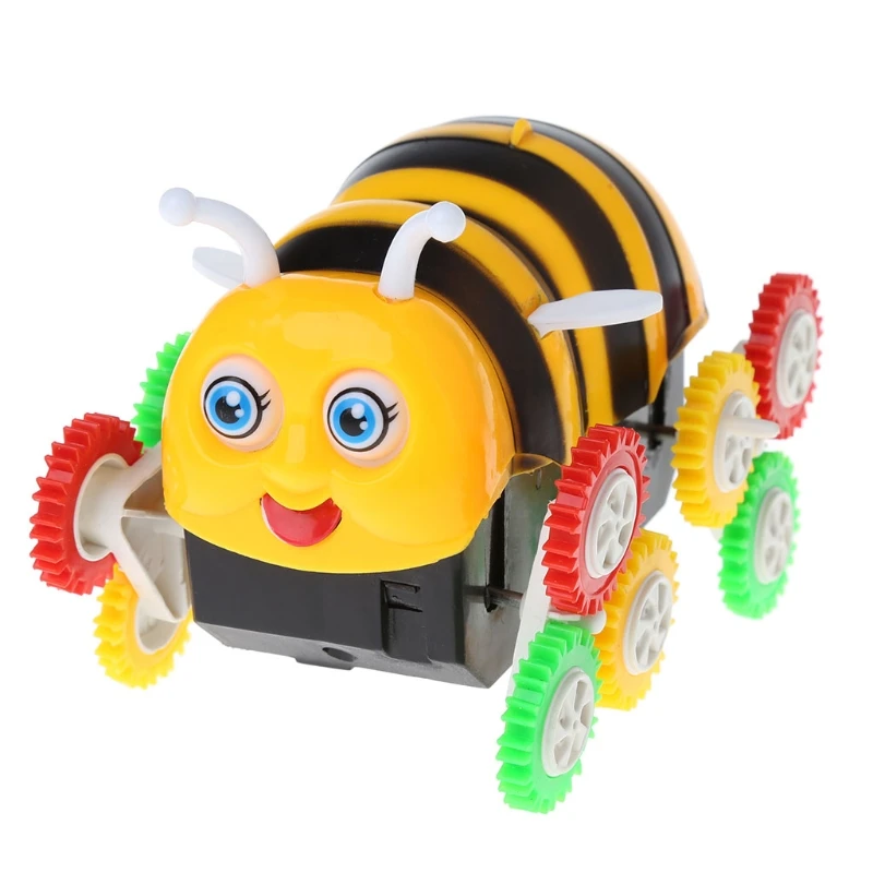 

Amazing Cute Electric Cartoon 12 Wheels Bee 360 Degree Tumbling Car Toy Best