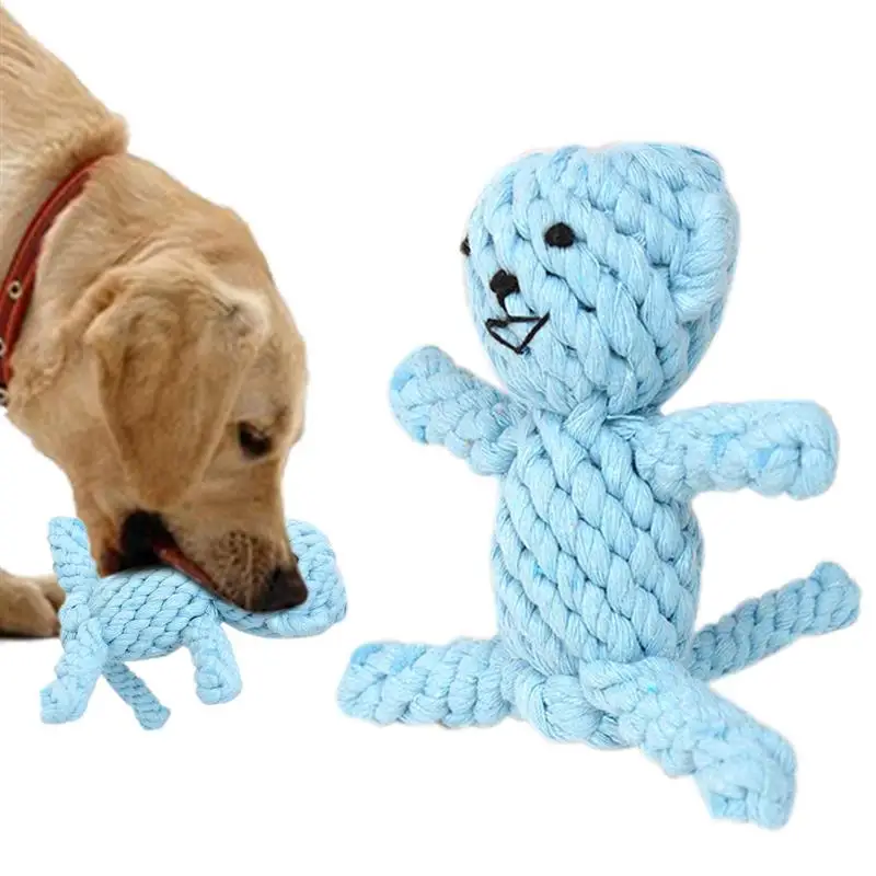 

Dorakitten 1pc Pet Toy Creative Animal Shape Teeth Cleaning Bite Resistant Dog Rope Toy Pet Bite Rope Pet Supplies Dog Favors
