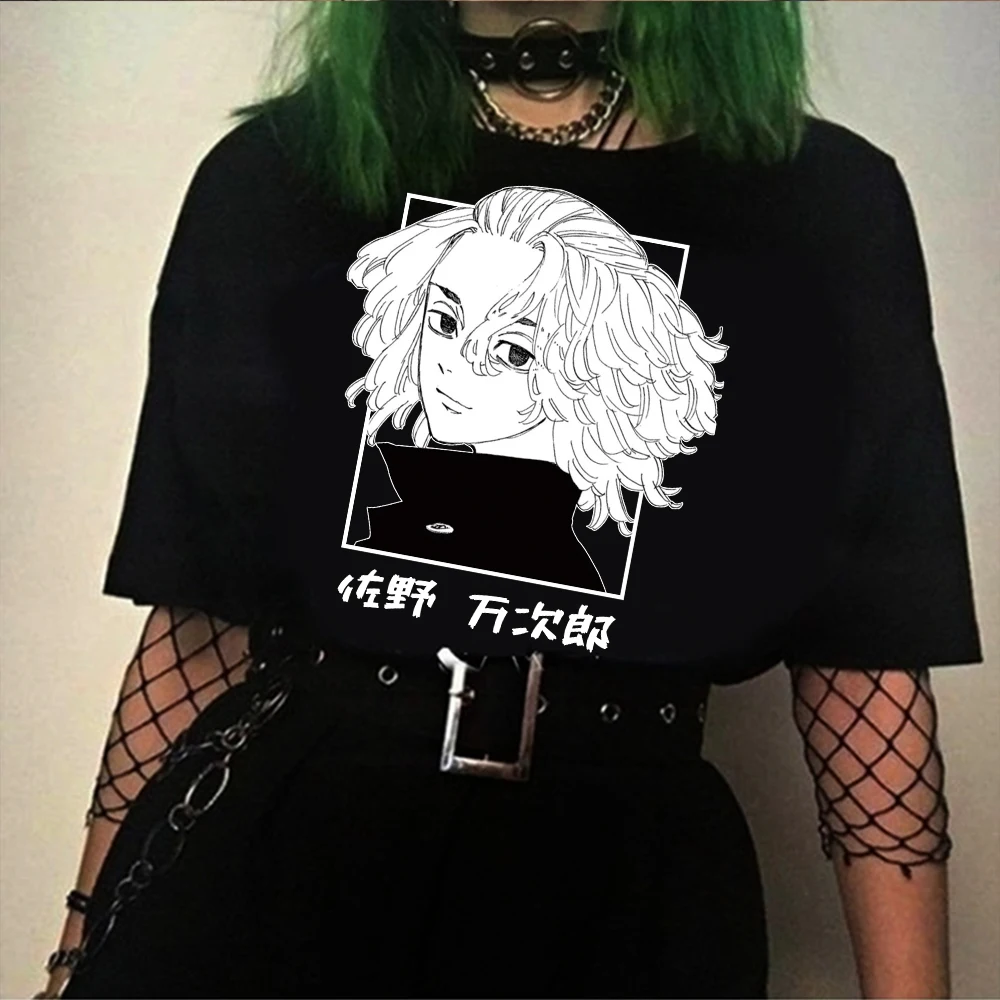 

2021 Conjuration Back Battle Printed Casual Loose Short Sleeve T-Shirt for Men and Women