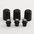 50 шт.лот, 18 мм стальная шариковая пробка для 10 мл 15 мл 30 мл 50 мл, стеклянный ролик для духов в бутылке, металлическая пробка-ролик с крышками