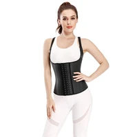 customized odm oem corset tops with straps 25 steel boned 100 latex waist slimming corset vest