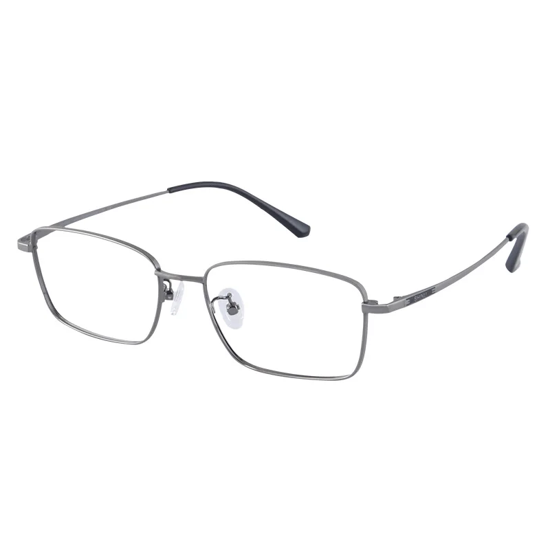 SHINU Titanium Glasses men Prescription glasses Myopia Magnifying Blue Light glasses single vision and progressive glasses men