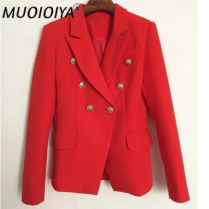 

Блейзер Женский облегающий, элегантный пиджак красного цвета с отложным воротником, верхняя одежда, офисная одежда для работы, шикарные топ...