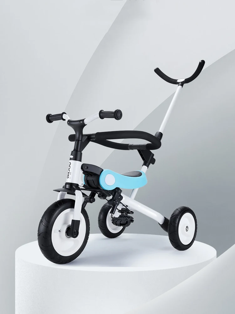 

Детский трехколесный складной велосипед Nadle. Слайд 3 в 1 2-3-6 лет. Детская тележка для баланса велосипеда Бесплатная доставка