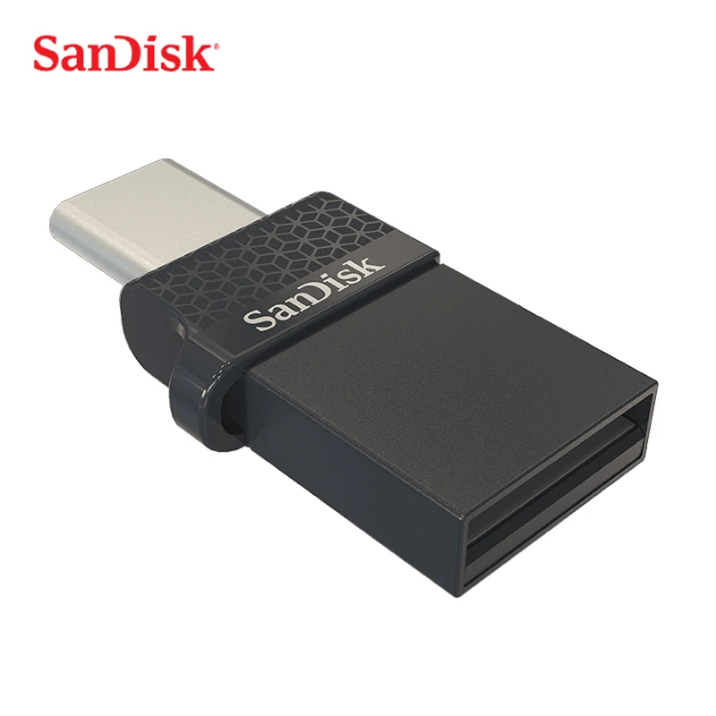 SanDisk usb флеш-накопитель 32 ГБ 64 128 высокоскоростной двойной otg 2 0 карта памяти для