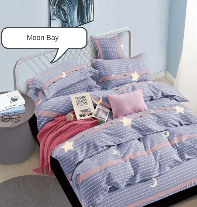 

Width 92'' Cotton Simple Printing Twill Fabric By The Yard For Bed Sheet Quilt Cover Material