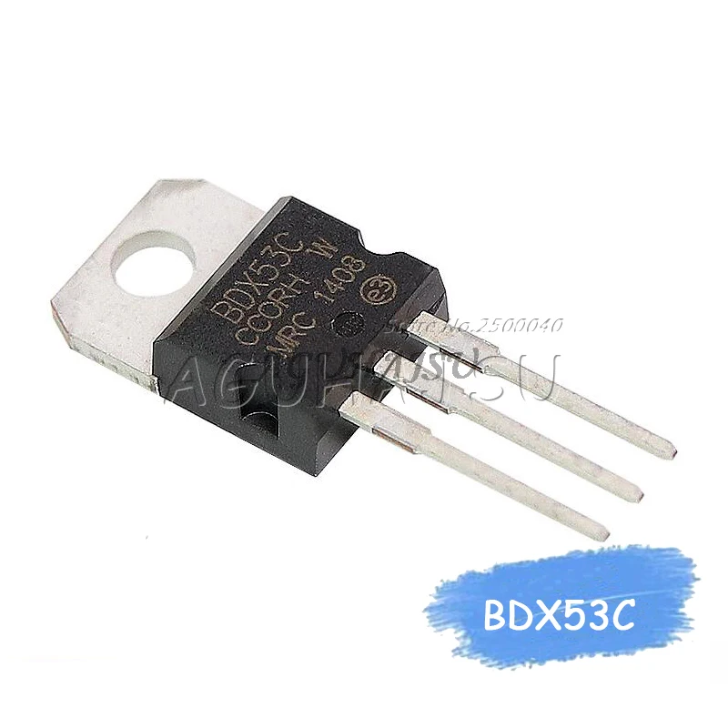 10 шт., BDX53C BDX33C BDX34C BDX54C BDX53 BDX33 BDX34 BDX54 TO220, новый и оригинальный 10 шт., BDX53C BDX33C BDX34C BDX54C BDX53 BDX33 BDX34 BDX54 TO220, новый и оригинальный