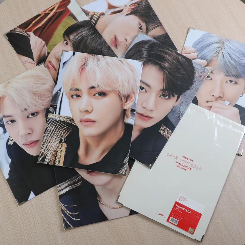 Kpop Bangtan Album SUGA Official Same Paragraph Japan Field Photo Frame Picture Album Photo Frame Periphery JUNG KOOK V RM