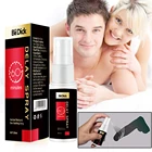 Спрей для задержки эякуляции мужской, 20 мл, для наружного применения, защита от преждевременной эякуляции, длительный срок действия 60 минут, увеличение пениса