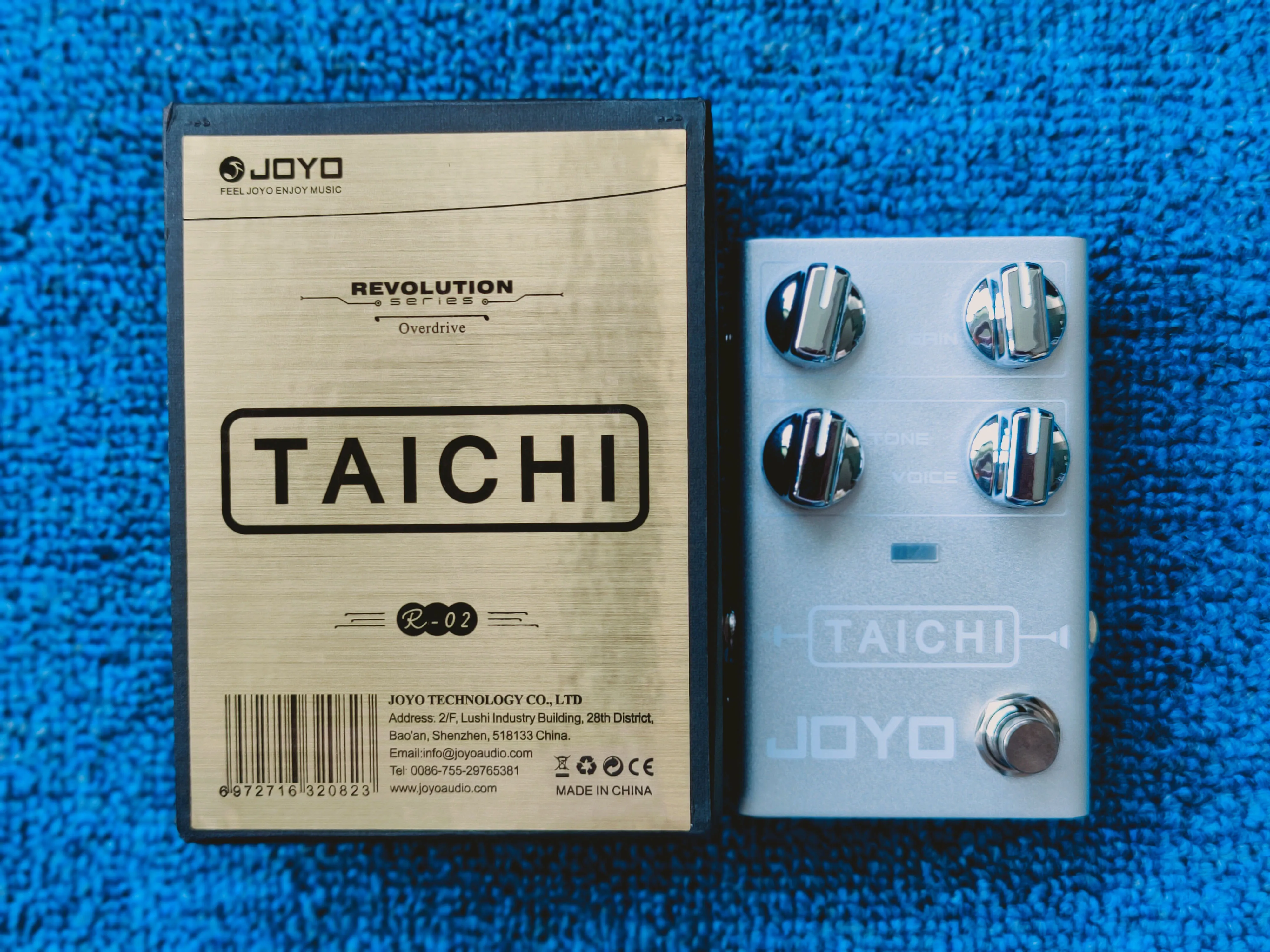 Аутентичные Joyo R серии R-02 для электрогитары сингл кусок эффект устройство