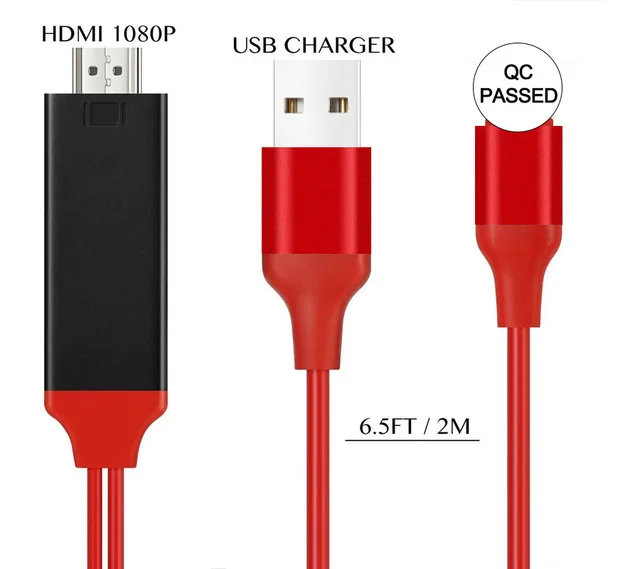 G7 HD TV cable Mirascreen Мини ПК Android tv Stick Miracast airplay Anycast tv Dongle& G7 телевизионный HD кабель для apple ios VS Netflix DVB-T2 youtube - Цвет: G7 HD TV cable