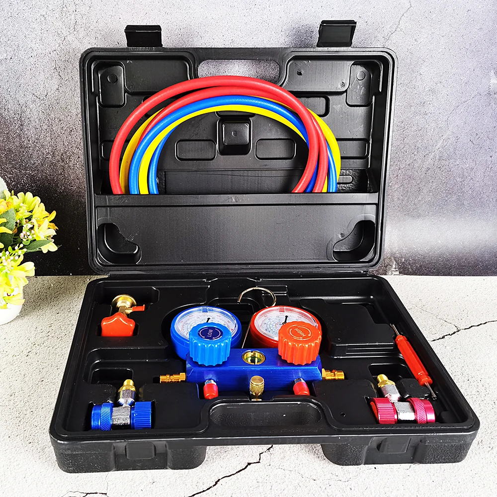 Фториметр для кондиционера перезаряжаемый шланг автомобиля измеритель