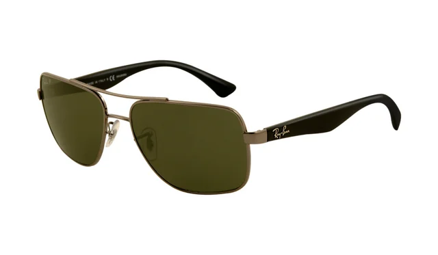 RayBan Brand RB3483 Men Women Classic Retro Rivet Polarized Sunglasses Oval Frame UV400 Protection De Sol