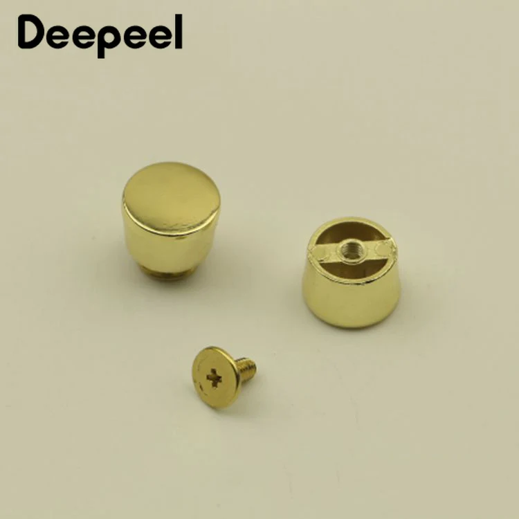 Deepeel 12x11x8 мм с круглым носком заклепками винт сумки декоративные кнопки шпильки