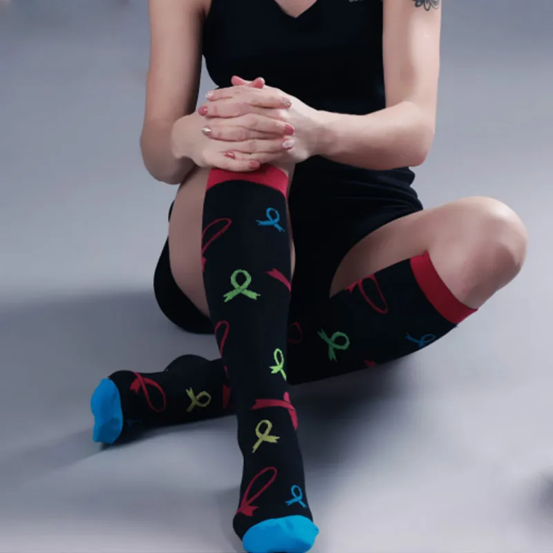 

Men Women 8 Pairs 15-20 MM Compression Socks Are The Best For Graduating Athletic And Medical Running Flying Traveling