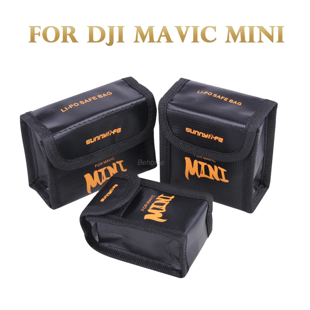 Для DJI Mavic Mini Drone Lipo чехол батареи Взрывозащищенная безопасная сумка для хранения противопожарная защитная коробка радиационная защита