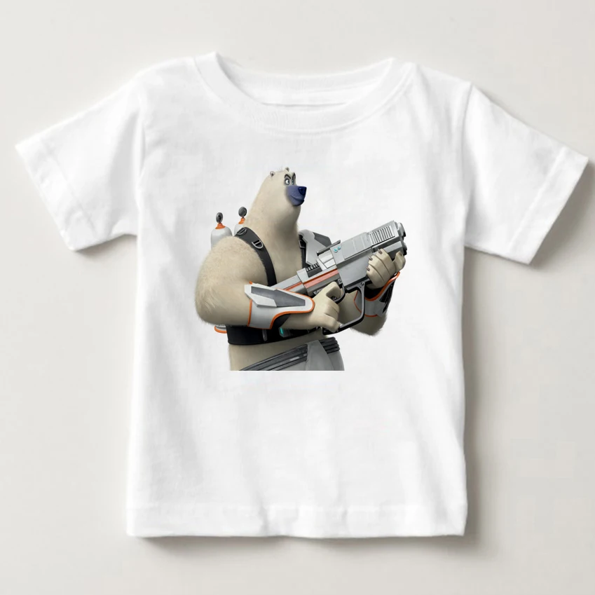 

2020 Madagascar Penguin Print Children T Shirt Boy And Girl Favorite Cartoon Penguin Summer Summer Jacket The Baby T Shirt MJ