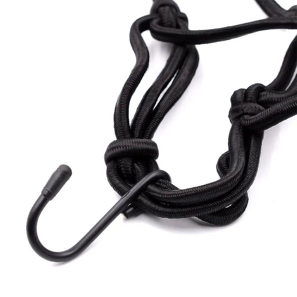 Bungee черный грузовой сетчатый мотоциклетный шнур сумка для хранения шлема Сетка