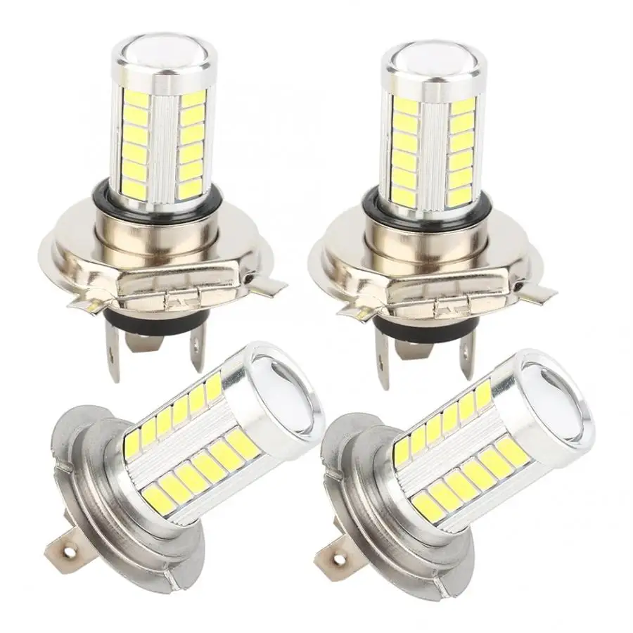 Светодиодная лампа для авто 2x H7 5630 33SMD 12 В белый светильник светодиодный головной