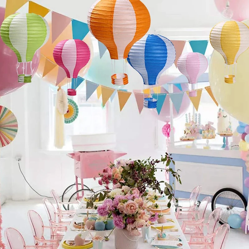 Воздушные шары бумажные фонари для свадьбы дня рождения помолвки рождества
