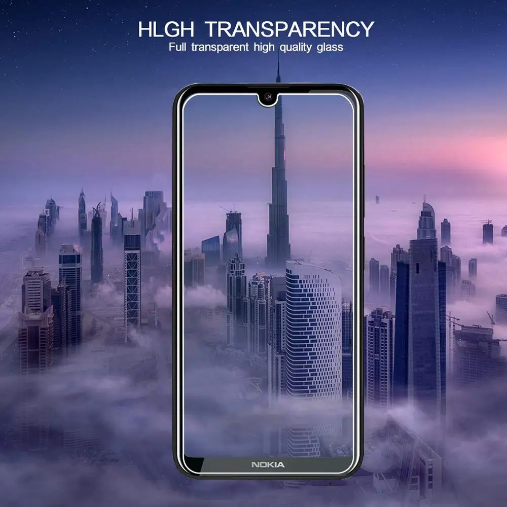 2.5D 9H закаленное стекло для Nokia 2 3 4 7 защита экрана телефона 3V Защита от царапин