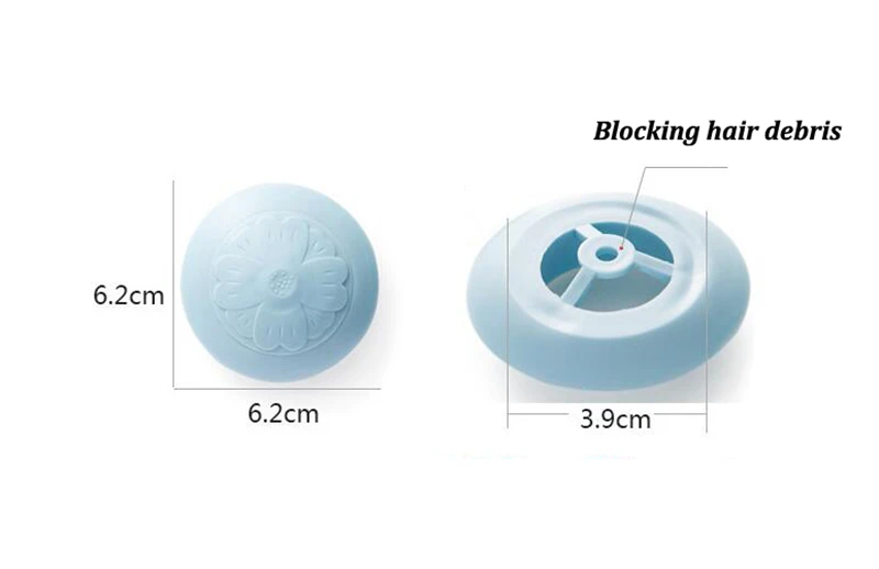 

1pc Shower Drain Stopper Floor Drain Rubber Silicone Plug For Shower Bathtub Plug Bathroom Leakage-proof Drain Bathroom Stopper