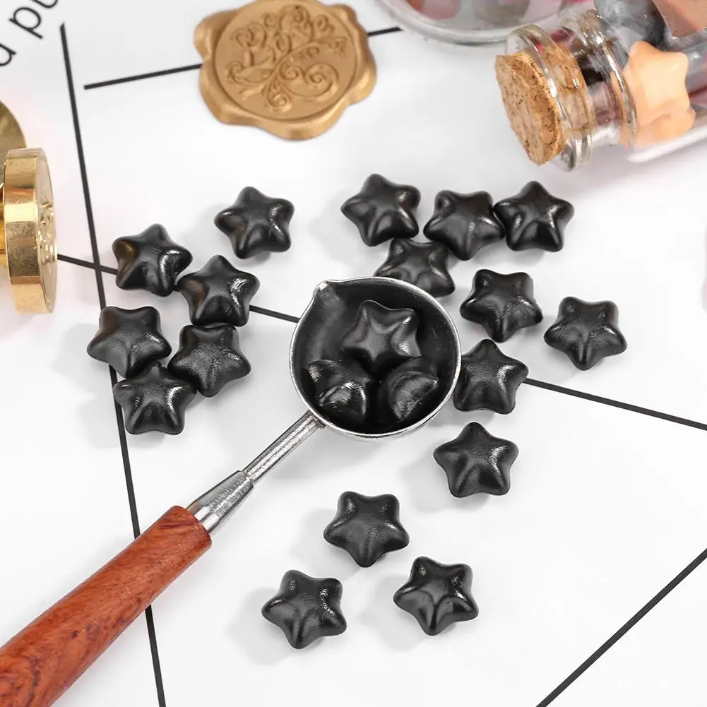 30 шт. в ретро-стиле со звездами Форма герметизирующий материал зерна огонь