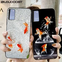 beautiful goldfish coque shell phone case for samsung galaxy s6 7 8 9 10 20 s6 7 edge plus s9 10 plus elite s20 uitra