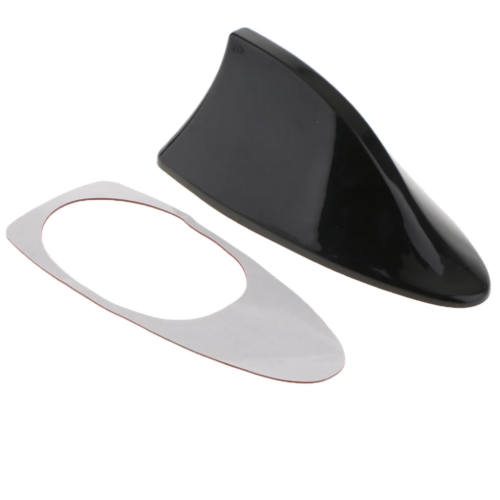 Glossy Car Antenna Shark Fin Aerial Radio Signal Universal for Auto SUV Truck Van | Автомобили и мотоциклы