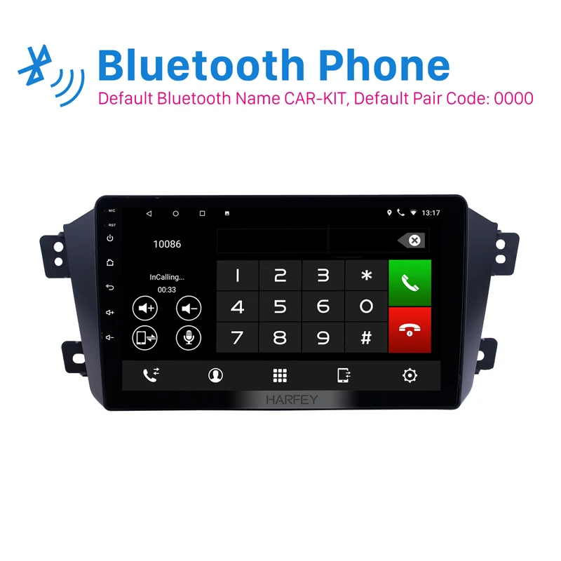 Harfey Android 10 0 API 29 автомобильный стерео 2 Гб ОЗУ 32 ПЗУ радио головное устройство GPS Navi