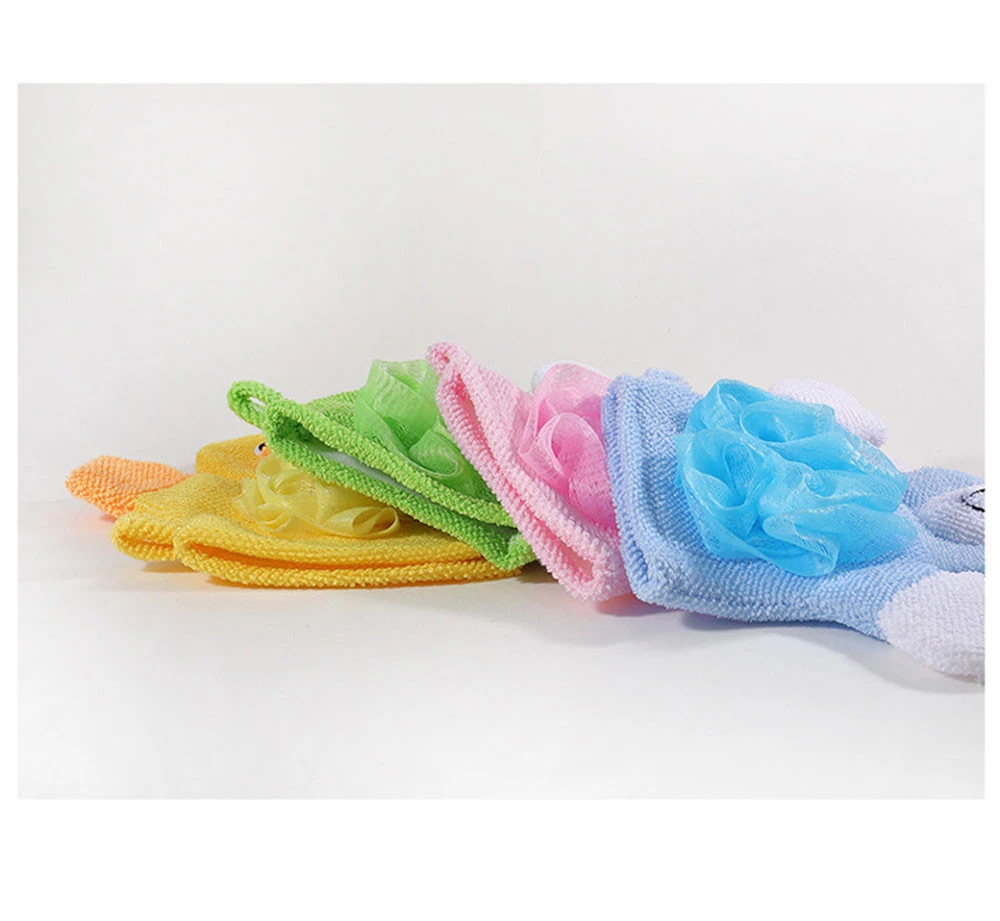 Домашний портативный скраб для ванной губка Wisp душа скруббер двусторонняя щетка