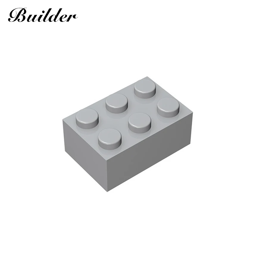 Строительные блоки 3002 базовый высокий кирпич 2x3 MOC часть 10 шт. совместимы со всеми