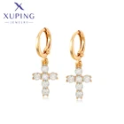 Женские позолоченные серьги Xuping, элегантные серьги в религиозном стиле, A00756402