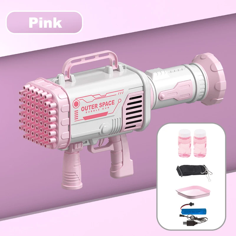 Новинка Лидер продаж пузырьковый пистолет с 60 отверстиями электрическая